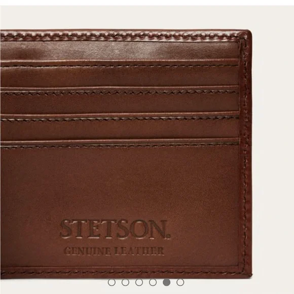 Stetson Brown Leather wallet